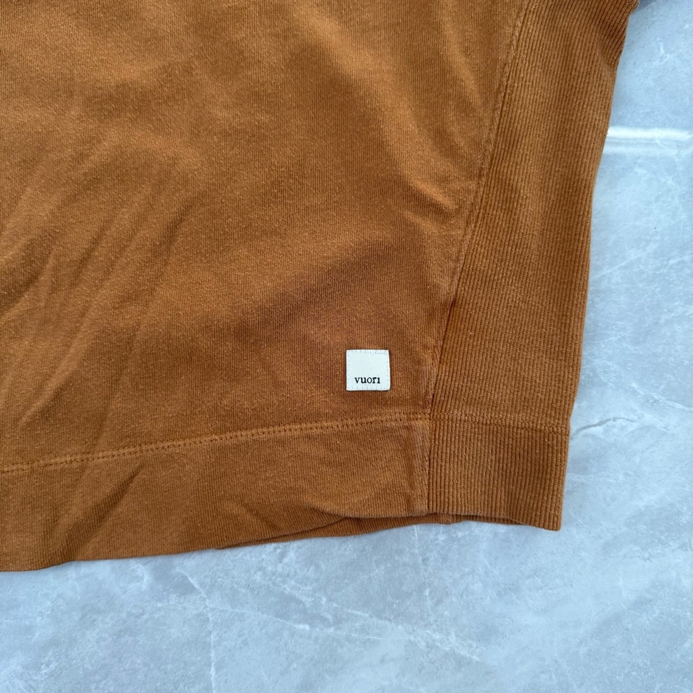 Women’s Vuori Sunnyside Hoodie Pullover Sweatshirt Cinnamon Athleisure Medium - Picture 7 of 16